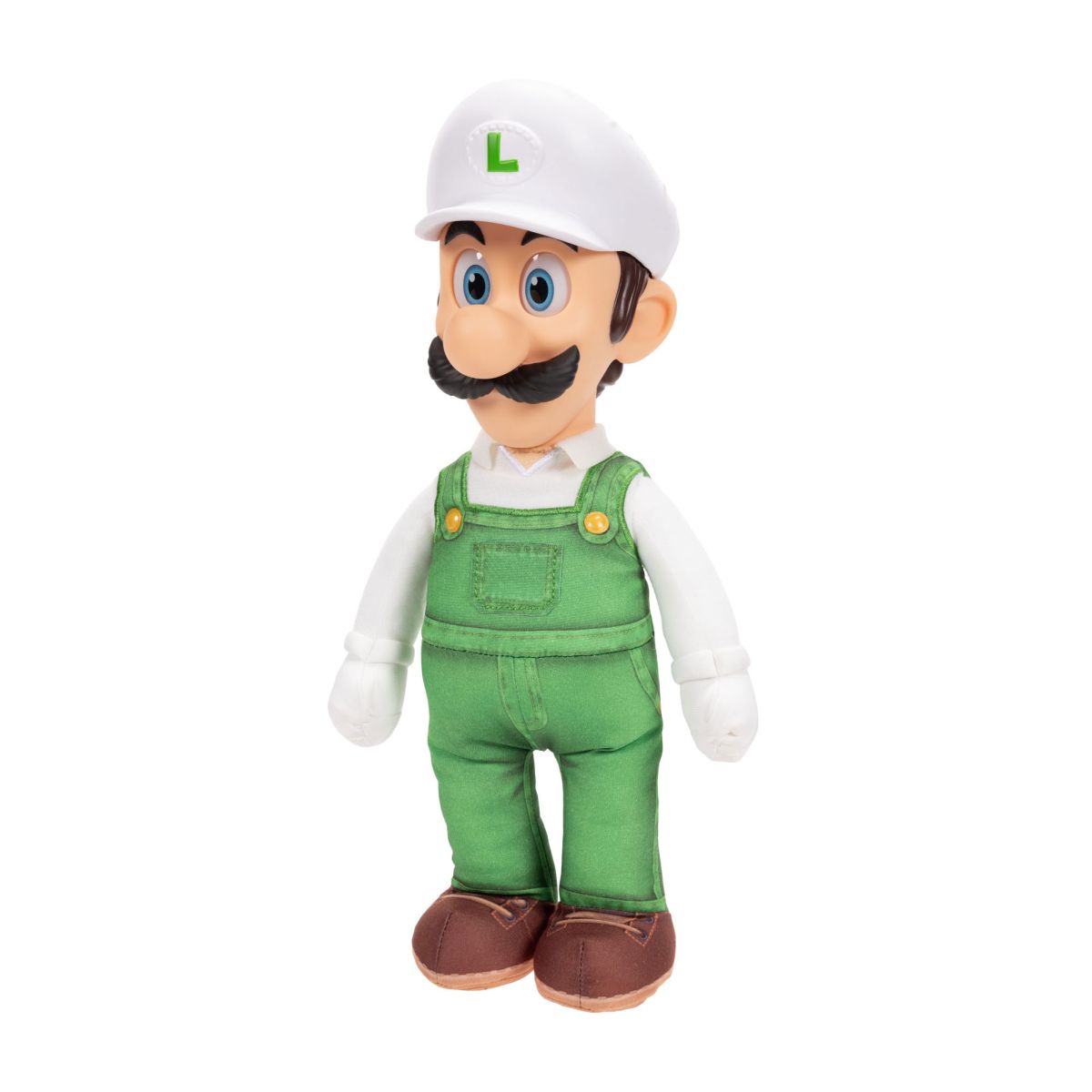 Peluche Luigi Con Cabeza Plastica 37 Cm Nintendo Pelicula